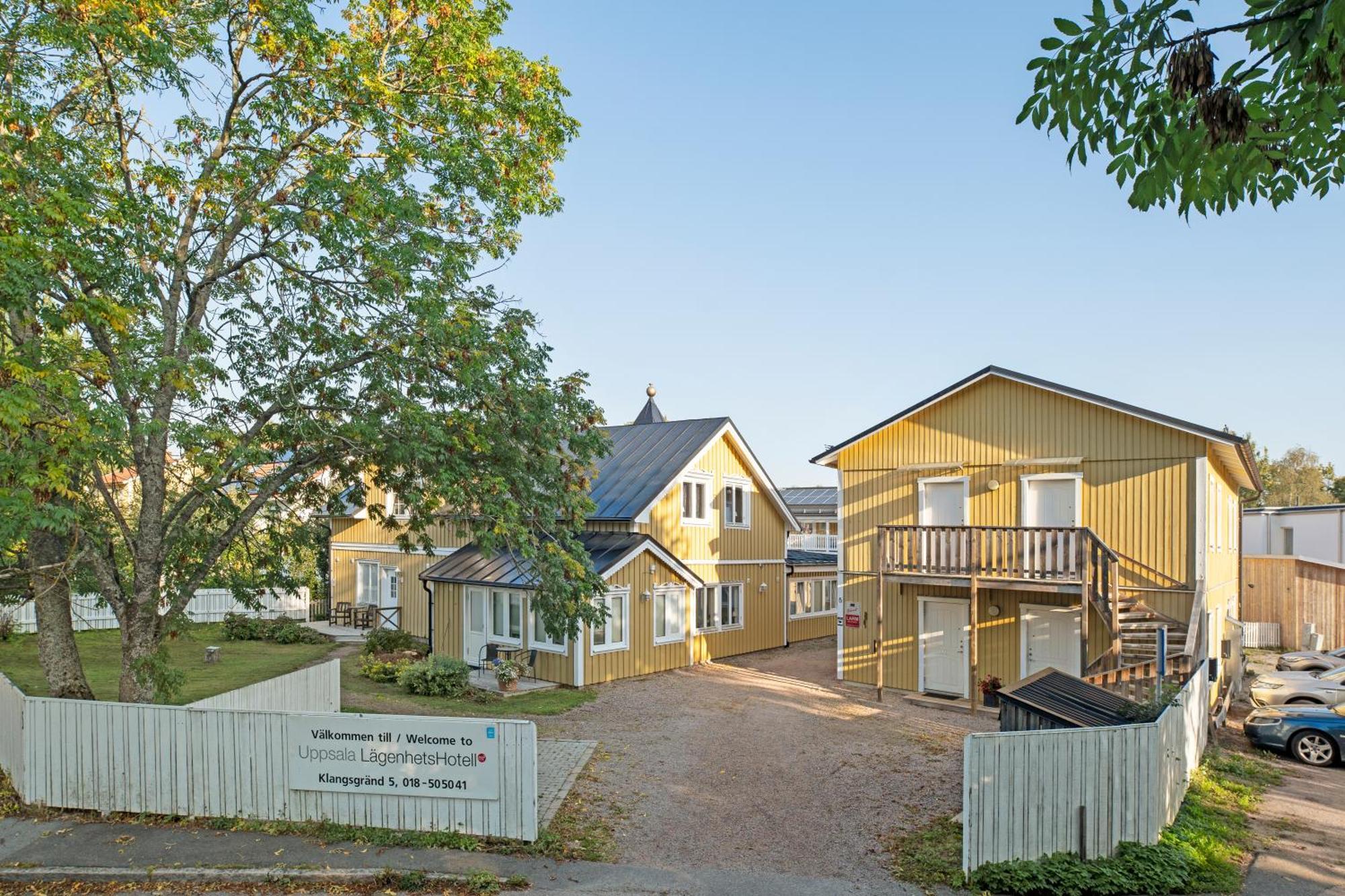 Uppsala Laegenhetshotell Exterior foto